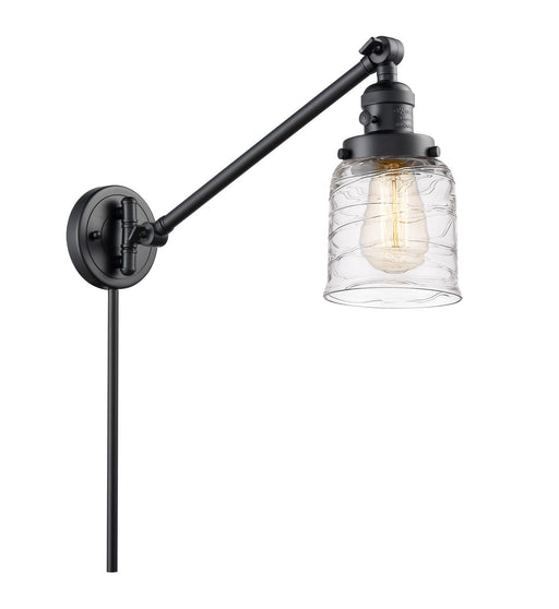 Innovations - 237-BK-G513 - One Light Swing Arm Lamp - Franklin Restoration - Matte Black