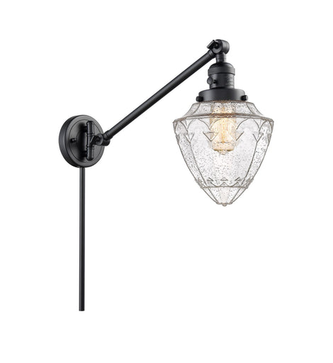 Franklin Restoration LED Swing Arm Lamp Matte Black