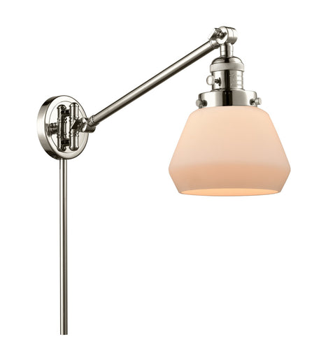 Franklin Restoration LED Swing Arm Lamp Polished Nickel