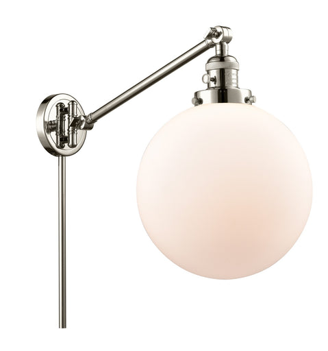 Franklin Restoration LED Swing Arm Lamp Polished Nickel