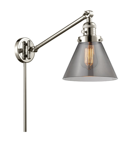 Innovations - 237-PN-G43-LED - LED Swing Arm Lamp - Franklin Restoration - Polished Nickel