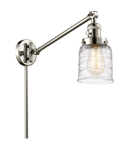 Franklin Restoration One Light Swing Arm Lamp Polished Nickel