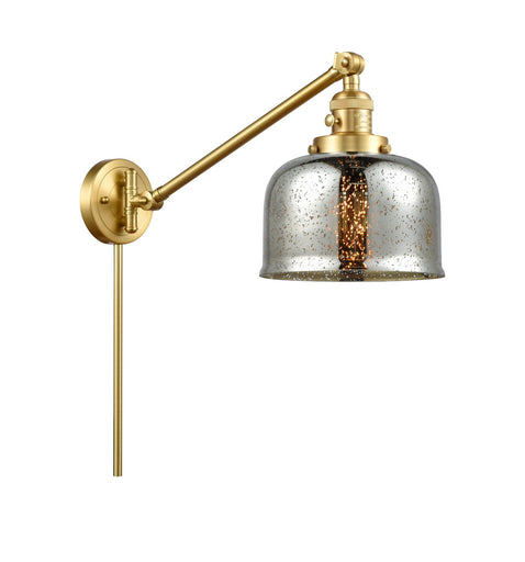 Franklin Restoration One Light Swing Arm Lamp Satin Gold