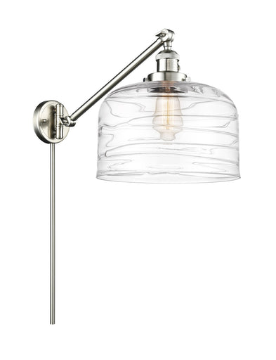Franklin Restoration One Light Swing Arm Lamp Brushed Satin Nickel