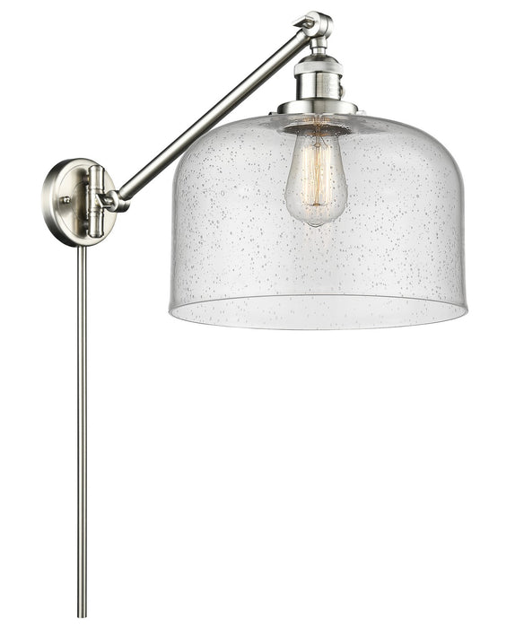 Innovations - 237-SN-G74-L-LED - LED Swing Arm Lamp - Franklin Restoration - Brushed Satin Nickel