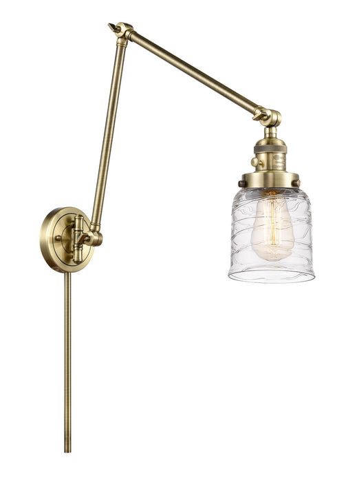 Innovations - 238-AB-G513 - One Light Swing Arm Lamp - Franklin Restoration - Antique Brass