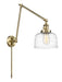 Innovations - 238-AB-G713 - One Light Swing Arm Lamp - Franklin Restoration - Antique Brass