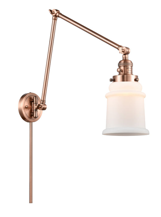 Innovations - 238-AC-G181 - LED Swing Arm Lamp - Franklin Restoration - Antique Copper