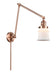 Innovations - 238-AC-G181S - LED Swing Arm Lamp - Franklin Restoration - Antique Copper