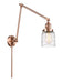 Innovations - 238-AC-G513 - One Light Swing Arm Lamp - Franklin Restoration - Antique Copper