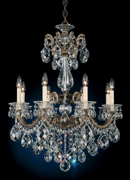 Schonbek - 5007-23S - Eight Light Chandelier - La Scala - Etruscan Gold