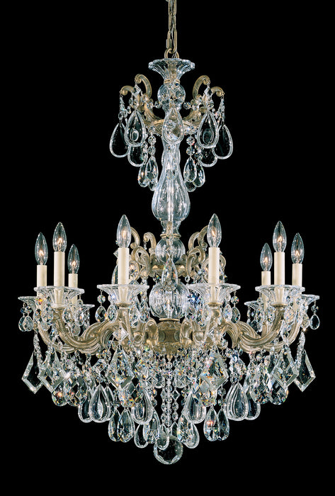 Schonbek - 5008-26S - Ten Light Chandelier - La Scala - French Gold