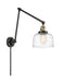 Innovations - 238-BAB-G713 - One Light Swing Arm Lamp - Franklin Restoration - Black Antique Brass