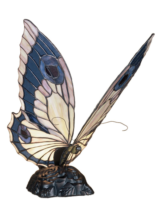 Meyda Tiffany - 48016 - One Light Accent Lamp - Butterfly - Tarnished Copper,Mahogany Bronze