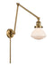 Innovations - 238-BB-G321 - LED Swing Arm Lamp - Franklin Restoration - Brushed Brass