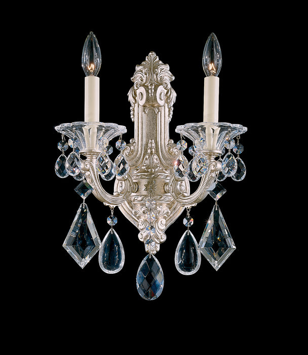 Schonbek - 5070-48R - Two Light Wall Sconce - La Scala - Antique Silver