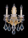 Schonbek - 5071-48R - Three Light Wall Sconce - La Scala - Antique Silver