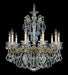 Schonbek - 5074-22R - Ten Light Chandelier - La Scala - Heirloom Gold