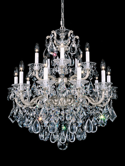 Schonbek - 5075-22R - 15 Light Chandelier - La Scala - Heirloom Gold