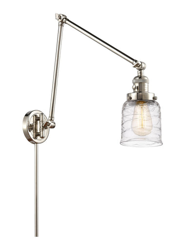Franklin Restoration One Light Swing Arm Lamp Polished Nickel