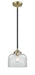 Innovations - 284-1S-BAB-G72-LED - LED Mini Pendant - Nouveau - Black Antique Brass