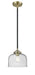 Innovations - 284-1S-BAB-G74-LED - LED Mini Pendant - Nouveau - Black Antique Brass