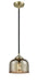 Innovations - 284-1S-BAB-G78-LED - LED Mini Pendant - Nouveau - Black Antique Brass