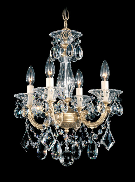 Schonbek - 5344-22R - Four Light Chandelier - La Scala - Heirloom Gold