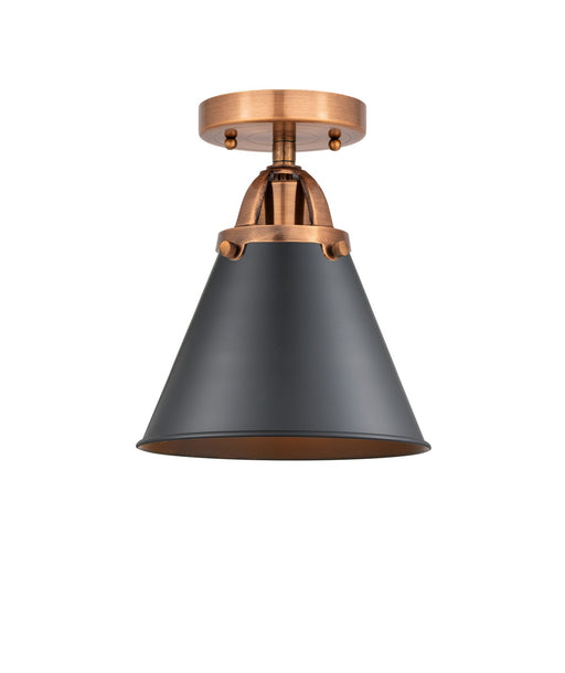 Innovations - 288-1C-AC-M13-BK-LED - LED Semi-Flush Mount - Nouveau 2 - Antique Copper