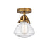 Innovations - 288-1C-BB-G324 - One Light Semi-Flush Mount - Nouveau 2 - Brushed Brass