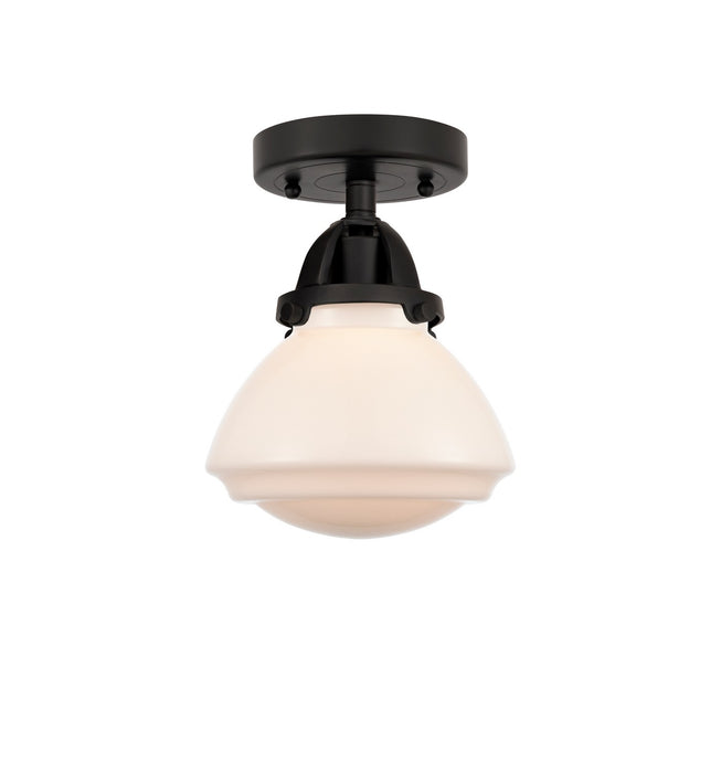 Innovations - 288-1C-BK-G321 - One Light Semi-Flush Mount - Nouveau 2 - Matte Black