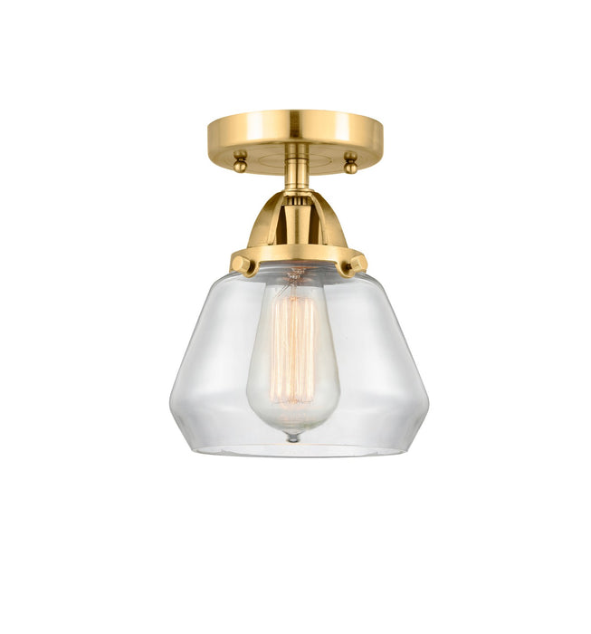 Innovations - 288-1C-SG-G172 - One Light Semi-Flush Mount - Nouveau 2 - Satin Gold