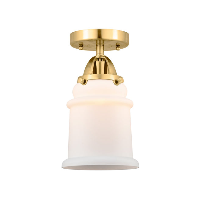 Innovations - 288-1C-SG-G181 - One Light Semi-Flush Mount - Nouveau 2 - Satin Gold