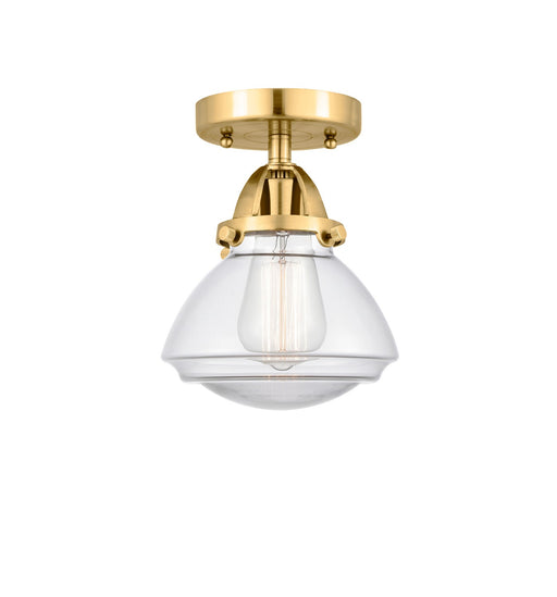 Innovations - 288-1C-SG-G322-LED - LED Semi-Flush Mount - Nouveau 2 - Satin Gold