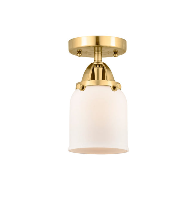 Innovations - 288-1C-SG-G51 - One Light Semi-Flush Mount - Nouveau 2 - Satin Gold