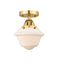 Innovations - 288-1C-SG-G531 - One Light Semi-Flush Mount - Nouveau 2 - Satin Gold