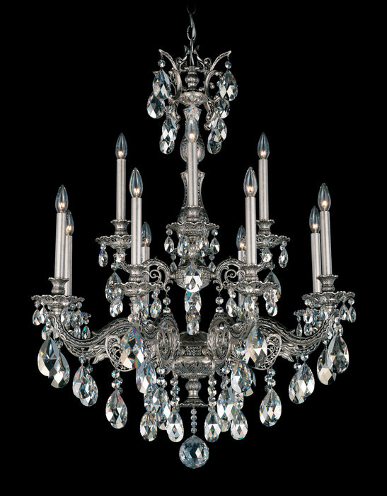 Schonbek - 5683-22H - 12 Light Chandelier - Milano - Heirloom Gold