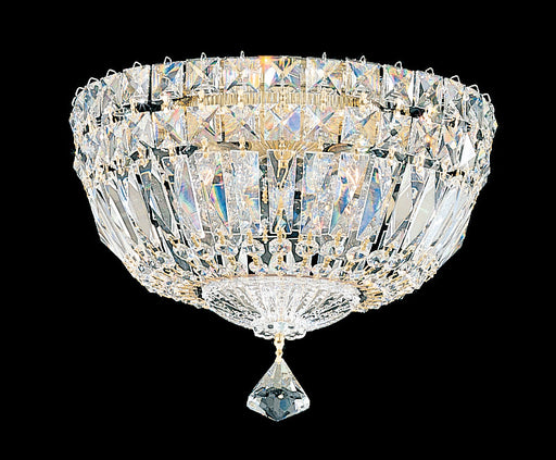 Petit Crystal Deluxe Four Light Flush Mount