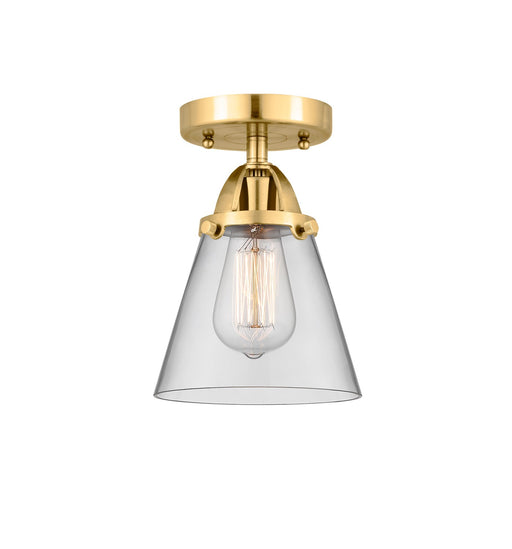 Innovations - 288-1C-SG-G62-LED - LED Semi-Flush Mount - Nouveau 2 - Satin Gold