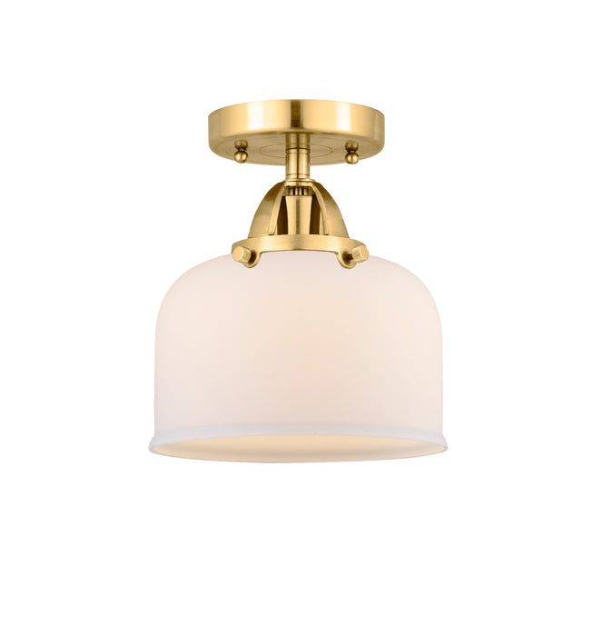 Innovations - 288-1C-SG-G71 - One Light Semi-Flush Mount - Nouveau 2 - Satin Gold