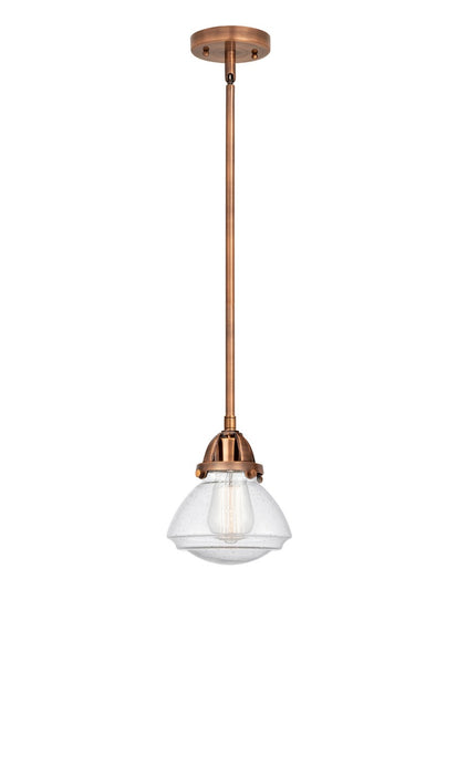 Innovations - 288-1S-AC-G324 - One Light Mini Pendant - Nouveau 2 - Antique Copper