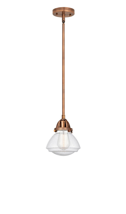 Innovations - 288-1S-AC-G324-LED - LED Mini Pendant - Nouveau 2 - Antique Copper