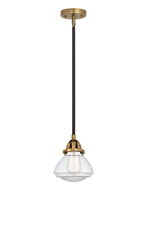 Innovations - 288-1S-BAB-G322-LED - LED Mini Pendant - Nouveau 2 - Black Antique Brass