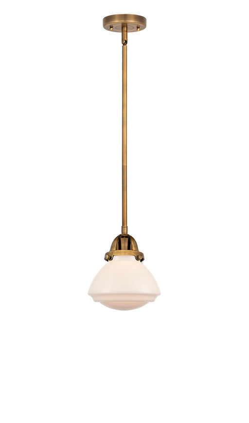 Innovations - 288-1S-BB-G321-LED - LED Mini Pendant - Nouveau 2 - Brushed Brass