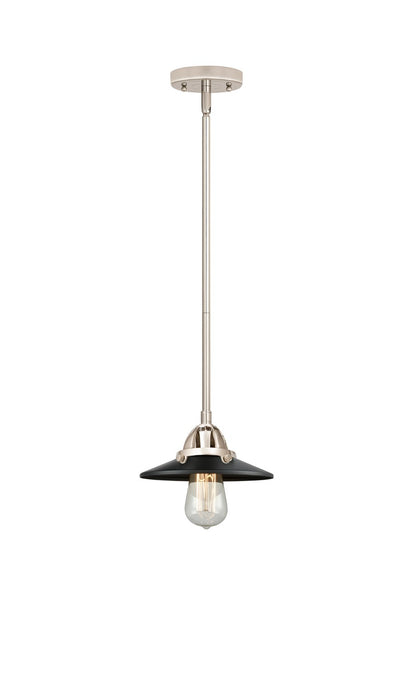 Innovations - 288-1S-PN-M6-BK - One Light Mini Pendant - Nouveau 2 - Polished Nickel