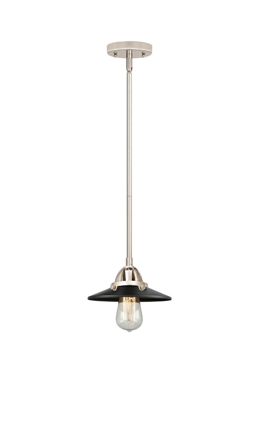 Innovations - 288-1S-PN-M6-BK-LED - LED Mini Pendant - Nouveau 2 - Polished Nickel