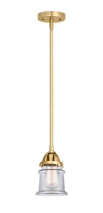 Innovations - 288-1S-SG-G182S - One Light Mini Pendant - Nouveau 2 - Satin Gold