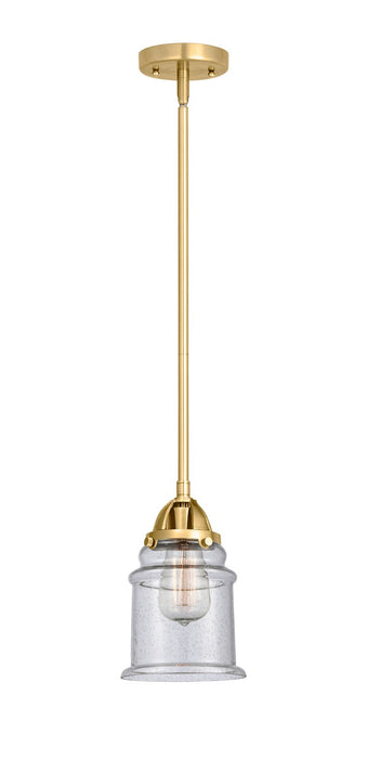 Innovations - 288-1S-SG-G184 - One Light Mini Pendant - Nouveau 2 - Satin Gold