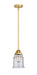 Innovations - 288-1S-SG-G184 - One Light Mini Pendant - Nouveau 2 - Satin Gold