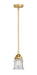 Innovations - 288-1S-SG-G184S - One Light Mini Pendant - Nouveau 2 - Satin Gold